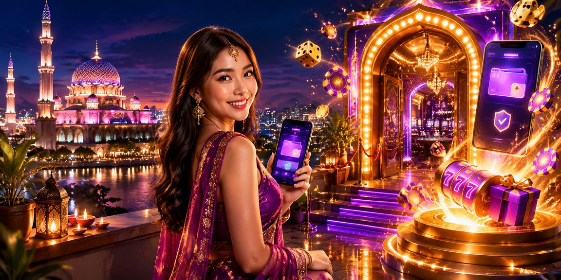 Pemain kasino mudah alih 82000 di Putrajaya memainkan slot melalui telefon pintar