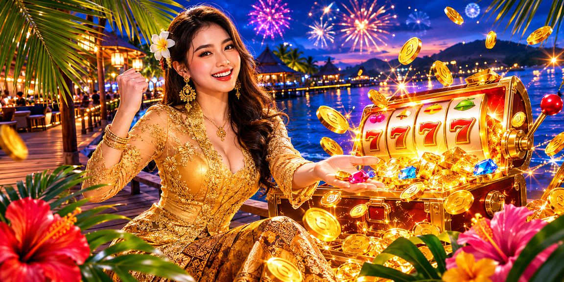 Permainan slot dalam talian 82000 dengan tema budaya Sabah dan kostum kebaya